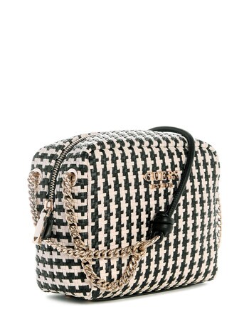 Guess Mirema Camera Crossbody Bag, Black Multi product photo