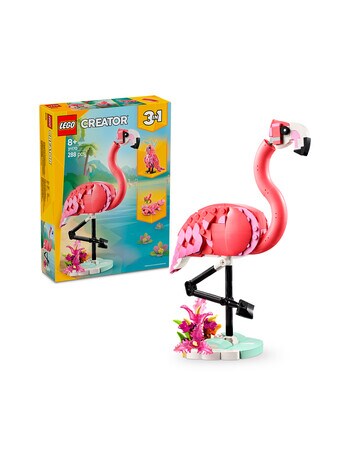 LEGO Creator 3-in-1 Wild Animals: Pink Flamingo, 31170 product photo