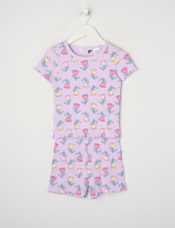 Sleep Mode Tulip Rib Set, Lilac, 2-8 product photo