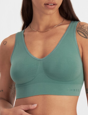 Bonds Seamless Crop Bra, Ozone product photo