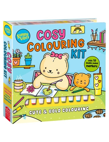 Sunny Vibes Cosy Colouring Kit product photo