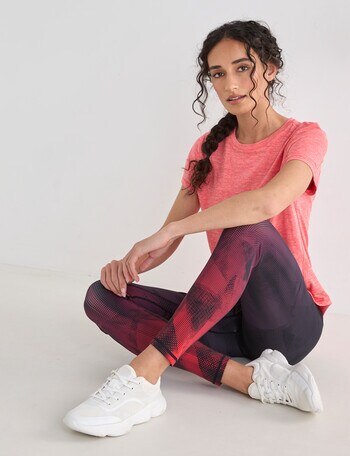 Superfit Limitless Legging, Flame Gradient Print product photo