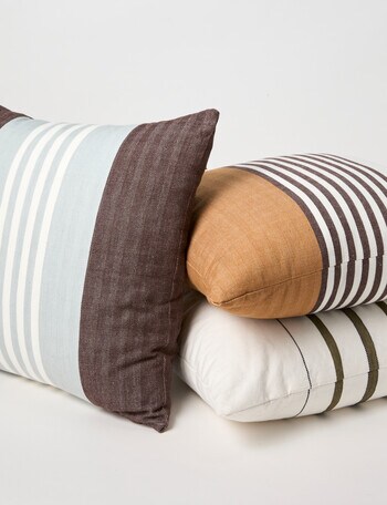 M&Co Rico Stripe Cushion product photo