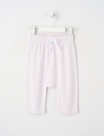 Little Bundle Stretch Cotton Essentials Pant, Orchid Tint product photo