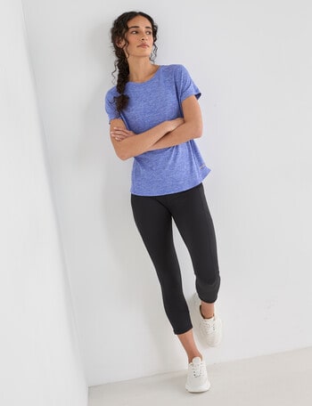 Superfit Limitless Short Sleeve Tee, Electric Indigo product photo