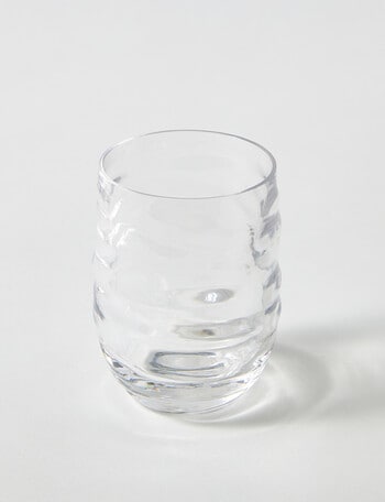 Terrace Wave Stemless Tumbler, Clear product photo