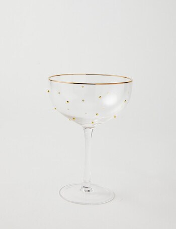 CinCin Charlotte Coupe, Gold Rim product photo