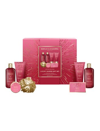 Baylis and Harding Midnight Cherry Luxury Pamper Gift Set product photo