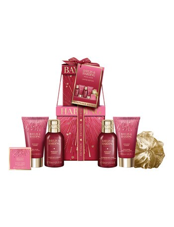 Baylis and Harding Midnight Cherry Luxury Pamper Present Gift Set product photo