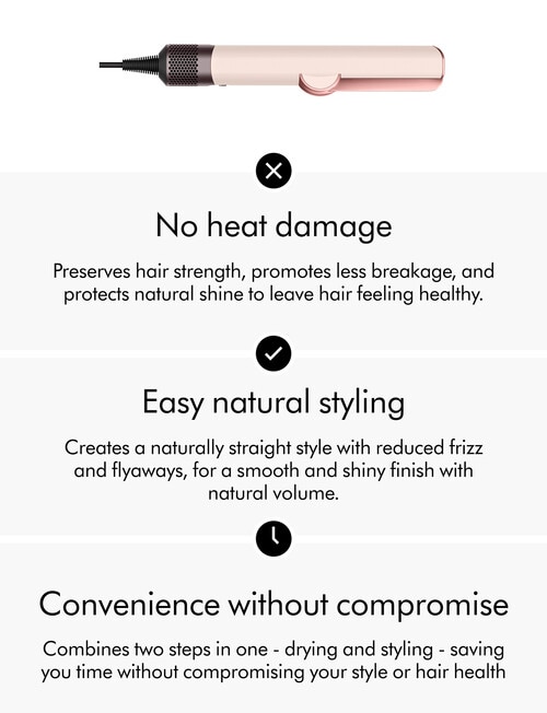 Dyson Airstrait Straightener, Ceramic Pink & Topaz product photo View 05 L