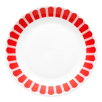 Porto Night Before Dinner Plate, 27cm, Red product photo