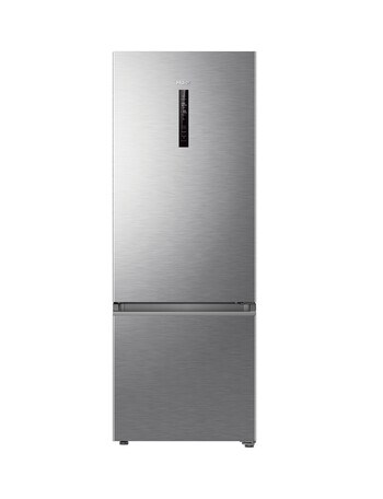 Haier 334L 500 Series Bottom Mount Fridge Freezer, Satina, HRF346BS product photo