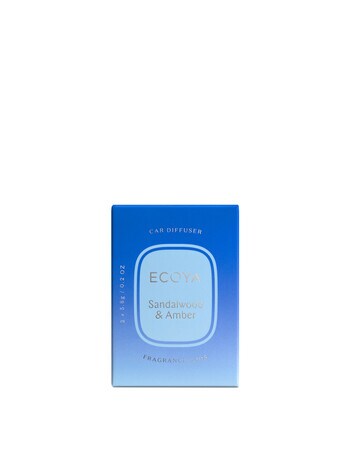 Ecoya Sandalwood & Amber Car Diffuser, Refill product photo