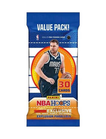 Cards NBA Hoops 24-25 Basketball Fat Pack, Assorted product photo