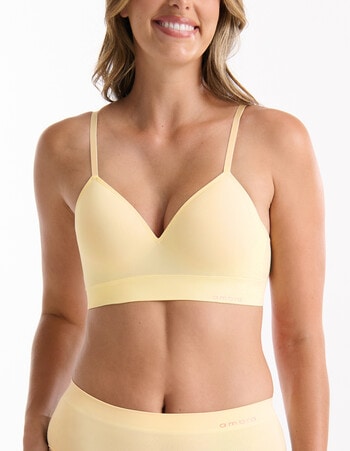 Ambra Bondi Bare Long Line Padded Bra, Meringue product photo