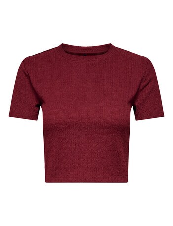 ONLY Stella Top, Ruby Wine product photo