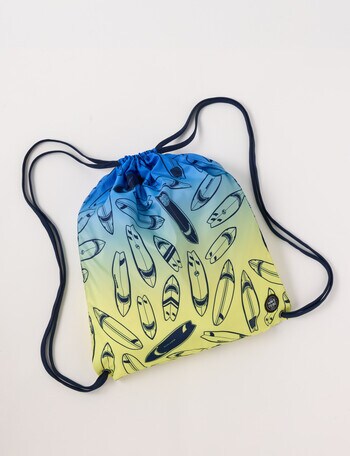 Wavetribe Ombre Boards Swim Bag, Blue product photo