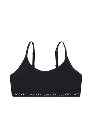 Jockey Soft Support Crop Top, Black product photo