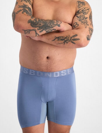 Bonds Chafe-off Mid Trunk, Smokey Blue product photo