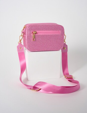 Mac & Ellie Glitter Cross Bodybag, Pink product photo