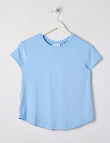 SUPERFIT GIRL Boxy Tee, Light Blue product photo