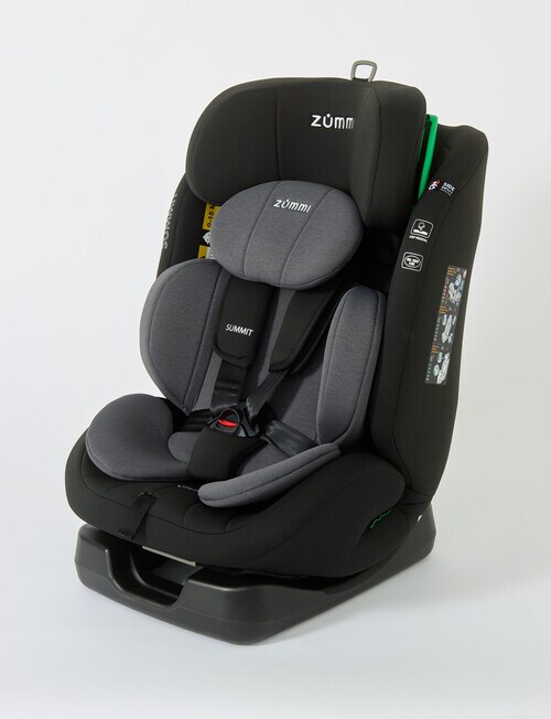 Zummi Summit Car Seat, Grey product photo View 03 L