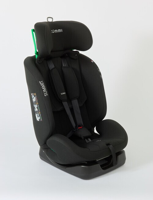 Zummi Summit Car Seat, Grey product photo View 11 L