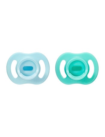 Tommee Tippee UltraLight Soother, 2-Pack, 0-6m, Assorted product photo