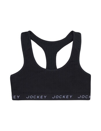 Jockey Performance Stay Fit Crop Top, Base Black product photo