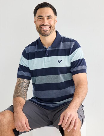Line 7 Nasir Polo Shirt, Navy product photo