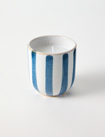 Home Fusion Omaha Stripe Candle, Medium product photo