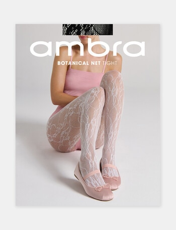 Ambra Botanical Net Tight, Black product photo