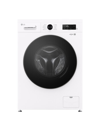 LG Electronics 8kg Series 1 Front Load Washing Machine, Steam, WV1-1208W product photo