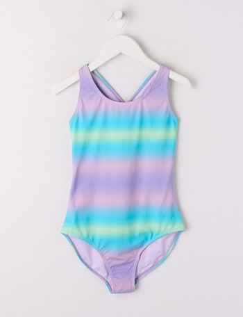 Wavetribe Ombre Swimsuit, 1-Piece, Lilac product photo
