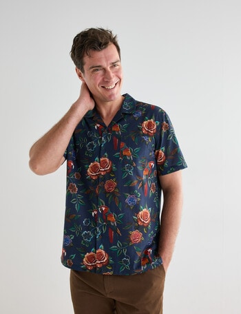 Gasoline Bouquet Slub Shirt product photo