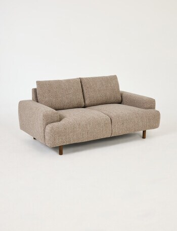 LUCA Furniture Bari Fabric 2 Seater Sofa, Mocha product photo