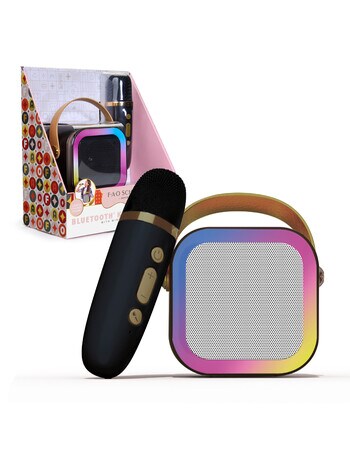 FAO Schwarz Bluetooth Karaoke Speaker With Wireless Microphone product photo