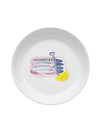 Porto Positano Dinner Bowl, 21.5cm, Anchovies product photo