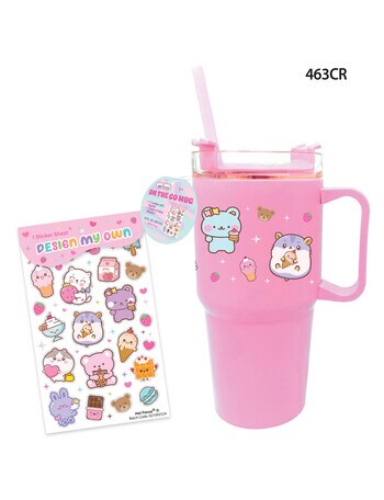 Hot Focus On The Go Mug, Pink product photo