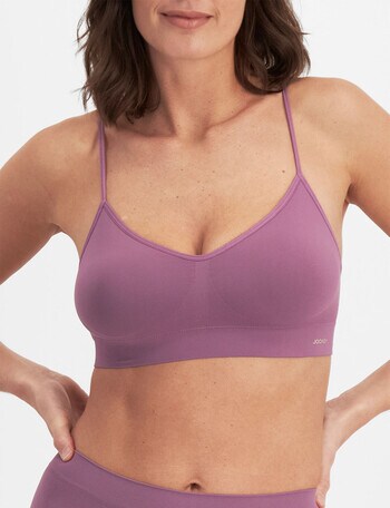 Jockey Woman Skimmies Padded Crop Bra, Lupine product photo