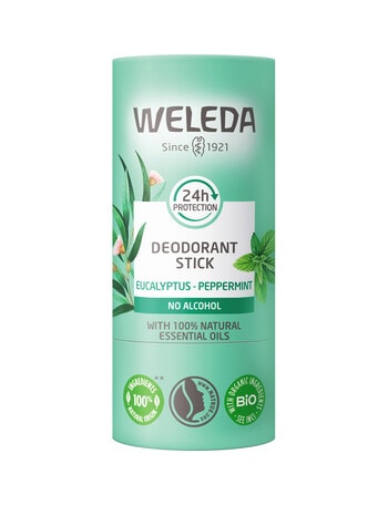 Weleda Deodorant Stick, Eucalyptus-Peppermint, 50g product photo