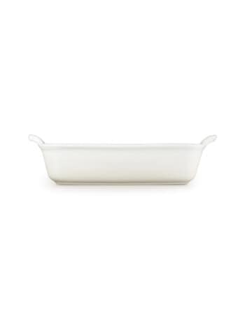 Le Creuset Heritage Rectangle Dish, 26cm, Meringue product photo