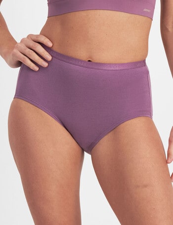 Jockey Woman Everyday Value Full Brief 3pack, Sentimental Reasons/ Pink Salt/ Lupine product photo