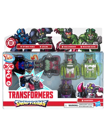 Transformers Swapticons Wild Jungle Mission, 5-Pack product photo