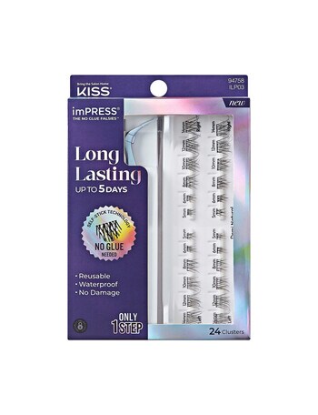 Kiss Nails ImPress Premium Falsies Kit, Demi Natural product photo