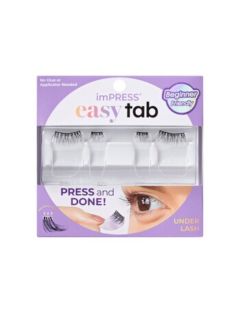 Kiss Nails ImPress Easy Tab Lash, Authentic Natural product photo