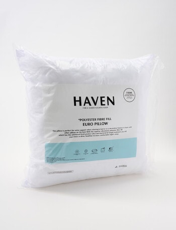 Haven Polyfill Ultrafresh Pillow, Euro product photo