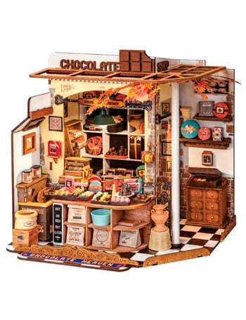 DIY Kits Rolife Henry's Chocolate Miniature House, DG174 product photo