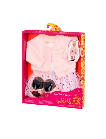 Our Generation Varsity Jacket Ballet Outfit product photo