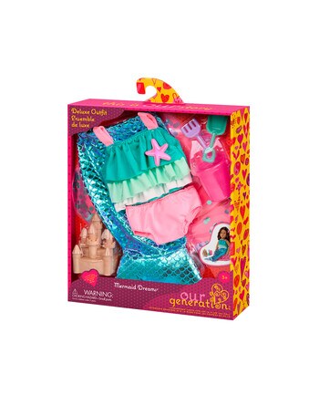 Our Generation Deluxe Mermaid Swimsuit Outfit product photo